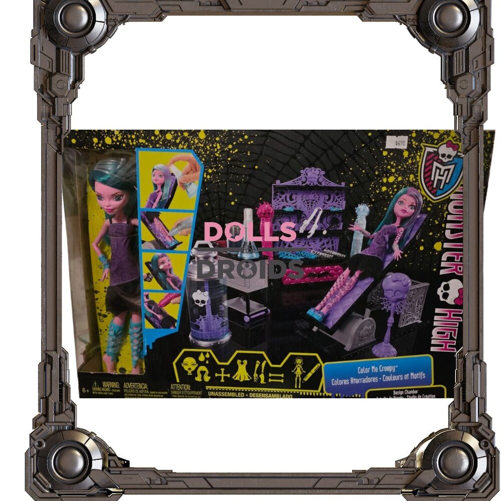 COLOR ME CREEPY MONSTER HIGH